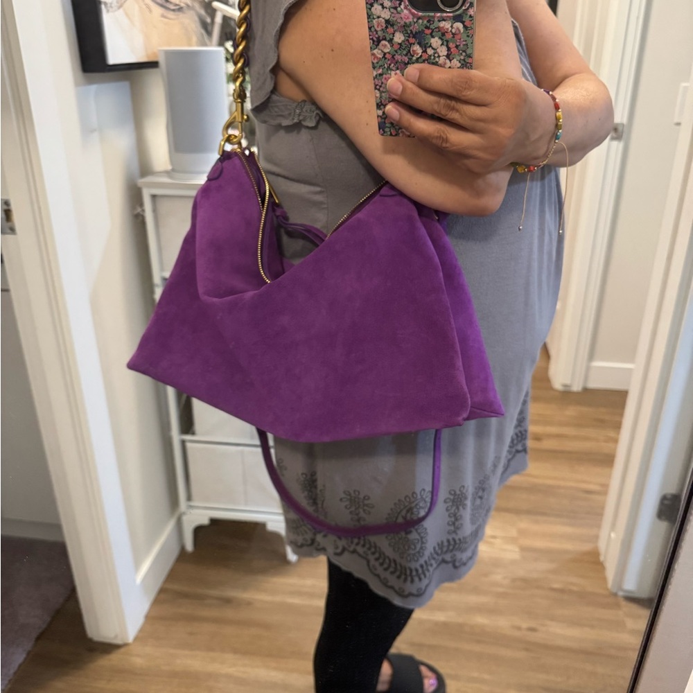 NWT Rebecca Minkoff Suede Stevie